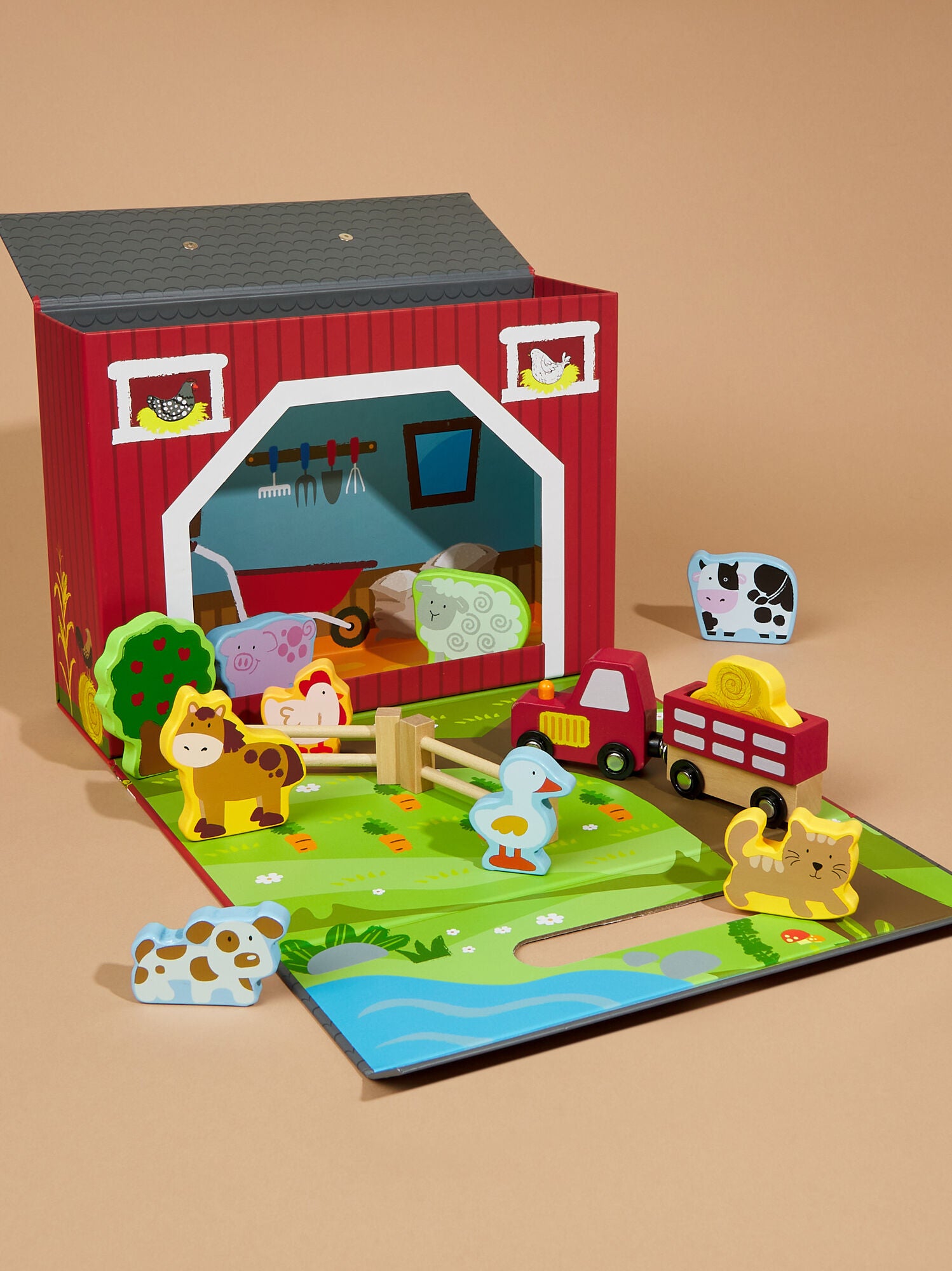  Farmhouse Toy Box By MudPie