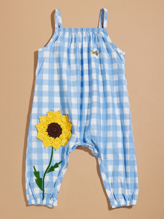 Alexis Sunflower Jumpsuit By MudPie