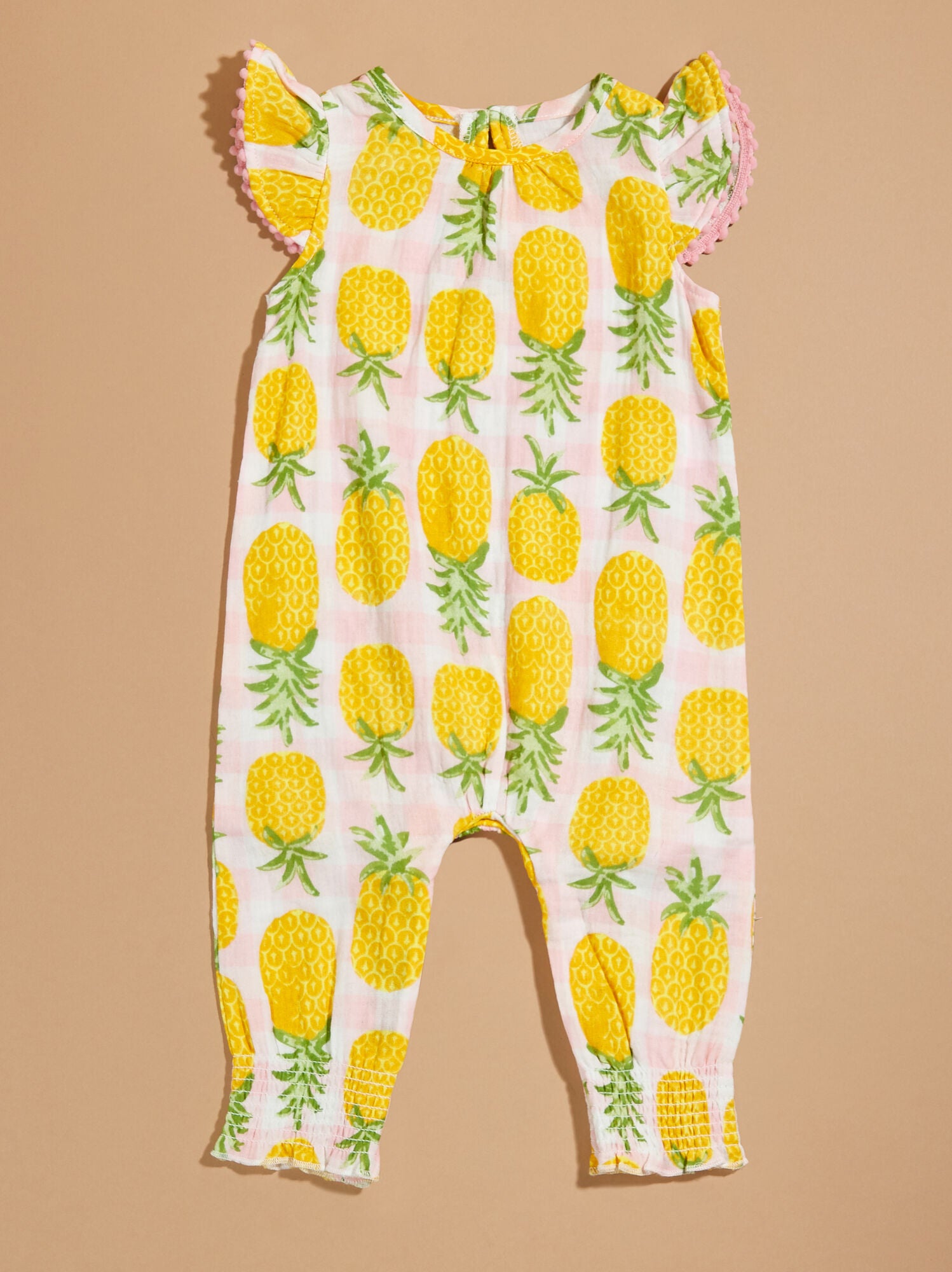  McKenzie Pineapple Jumpsuit By MudPie