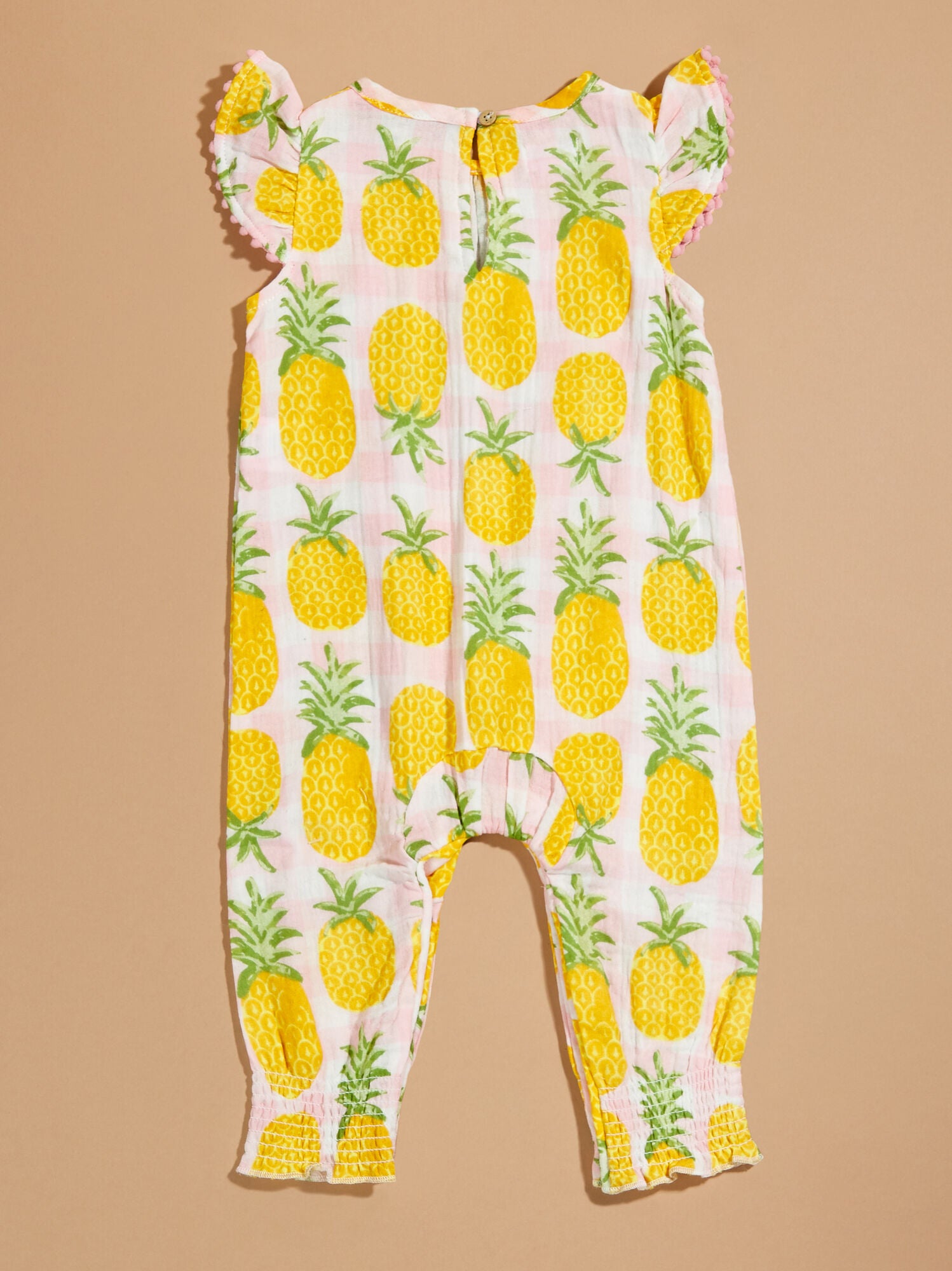  McKenzie Pineapple Jumpsuit By MudPie