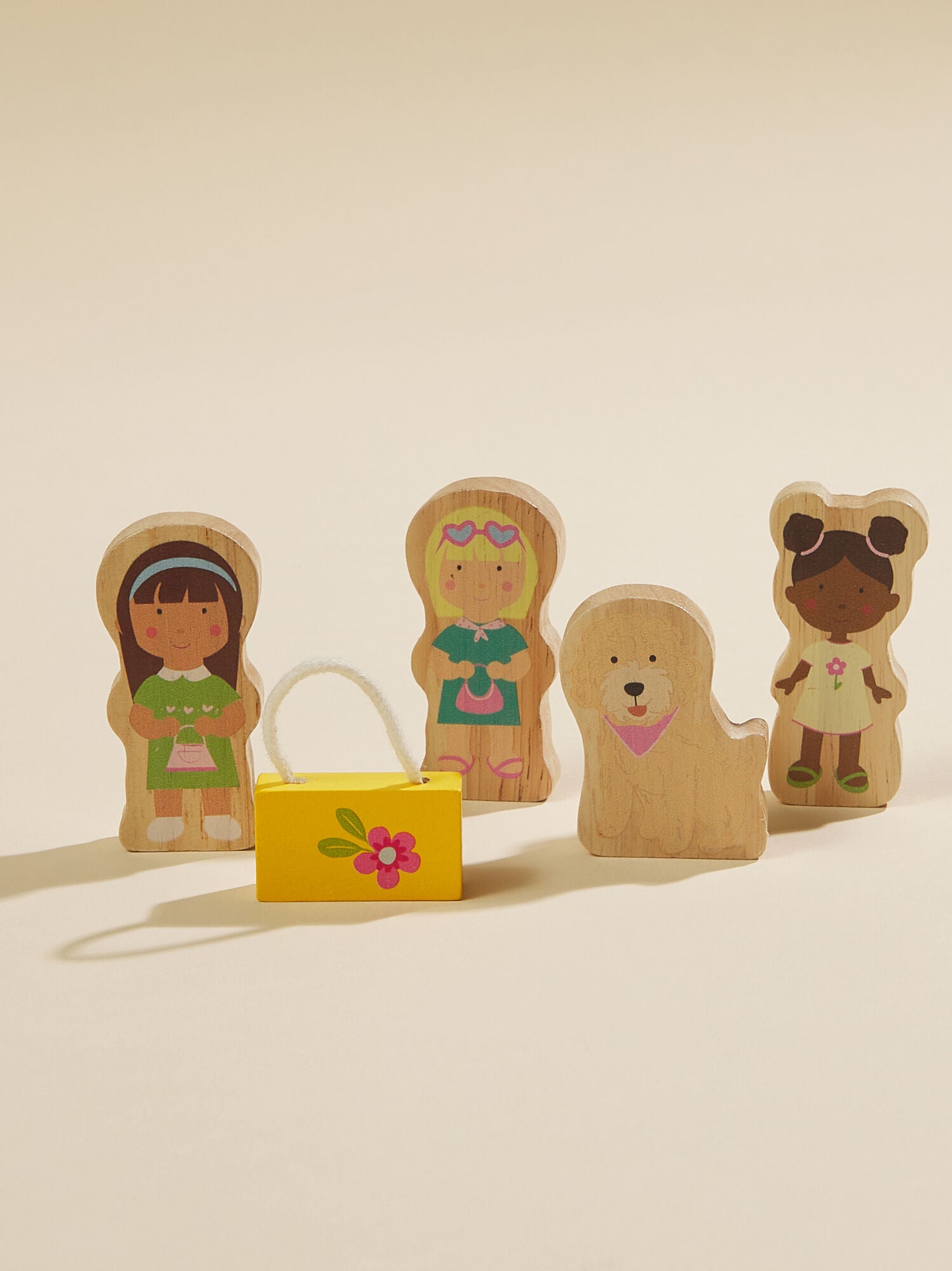  Wood Car Toy Set By Mudpie