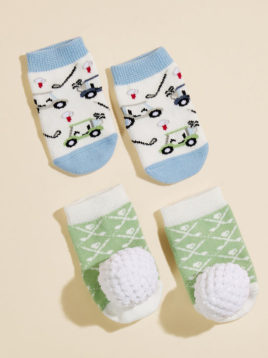  Golf Rattle Socks Set By Mudpie