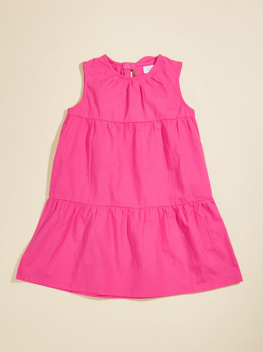  Mckinley Baby Tiered Bow Dress By MudPie