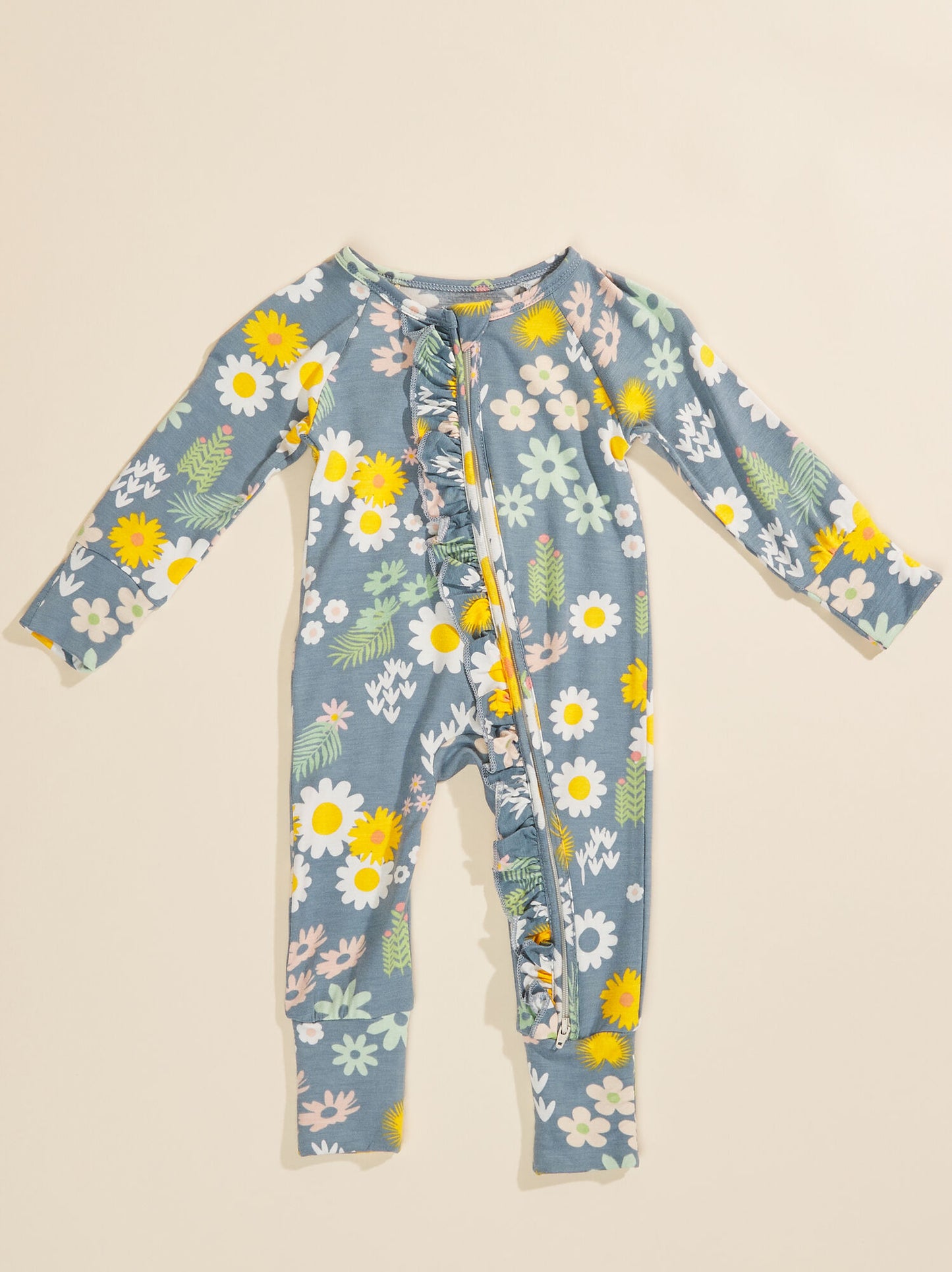  Blue Daisy Romper