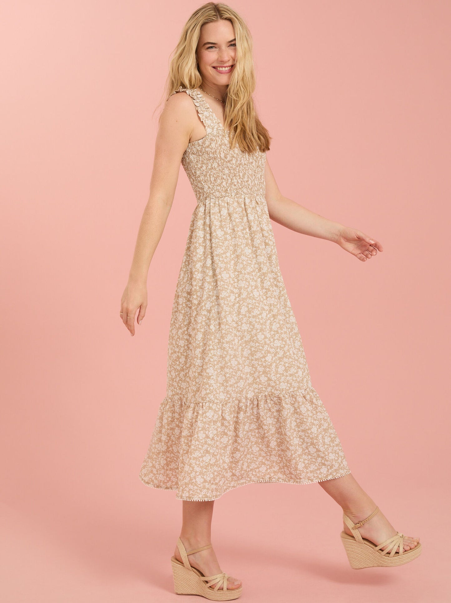  Allison Floral Mama Dress