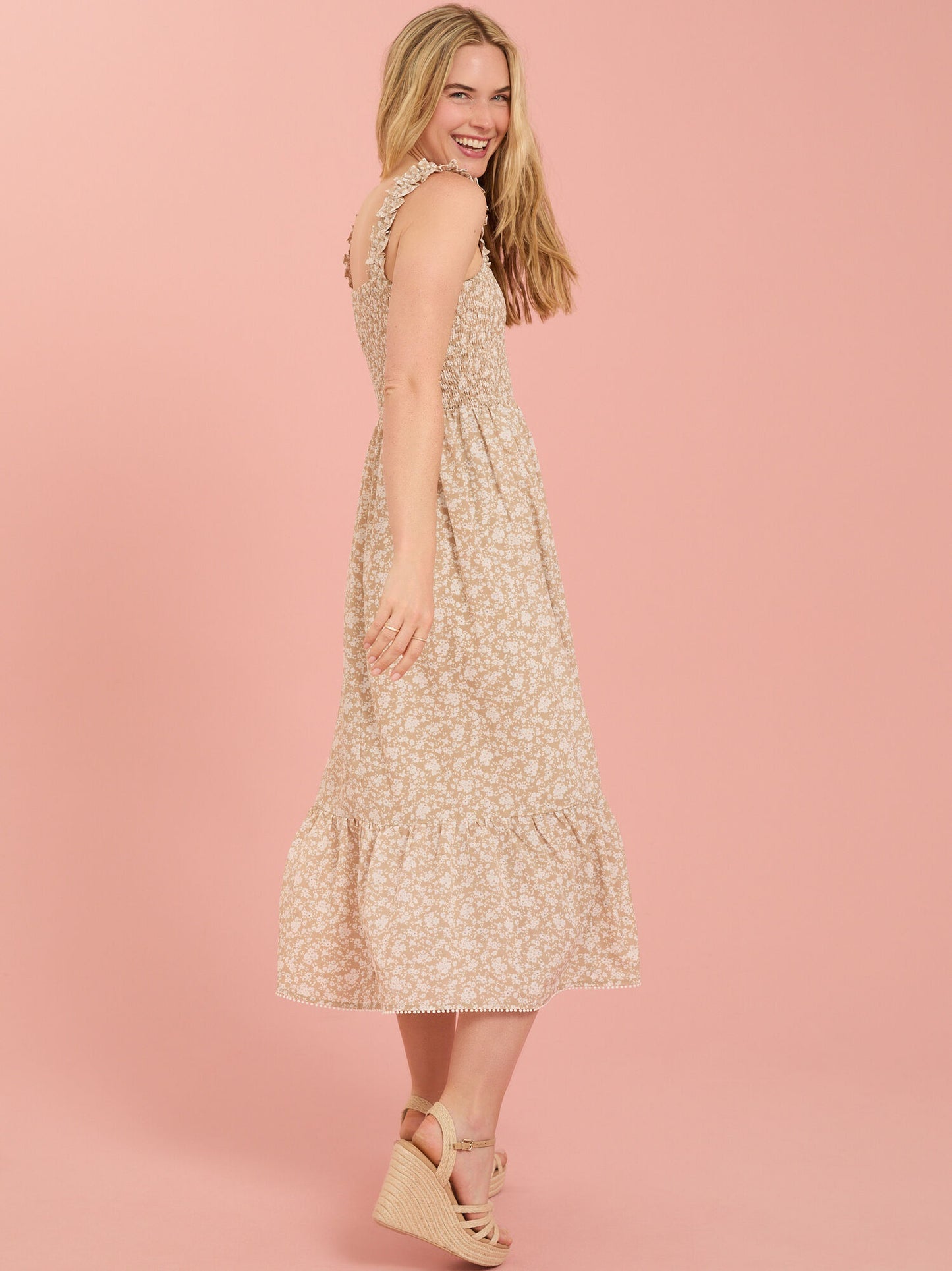  Allison Floral Mama Dress