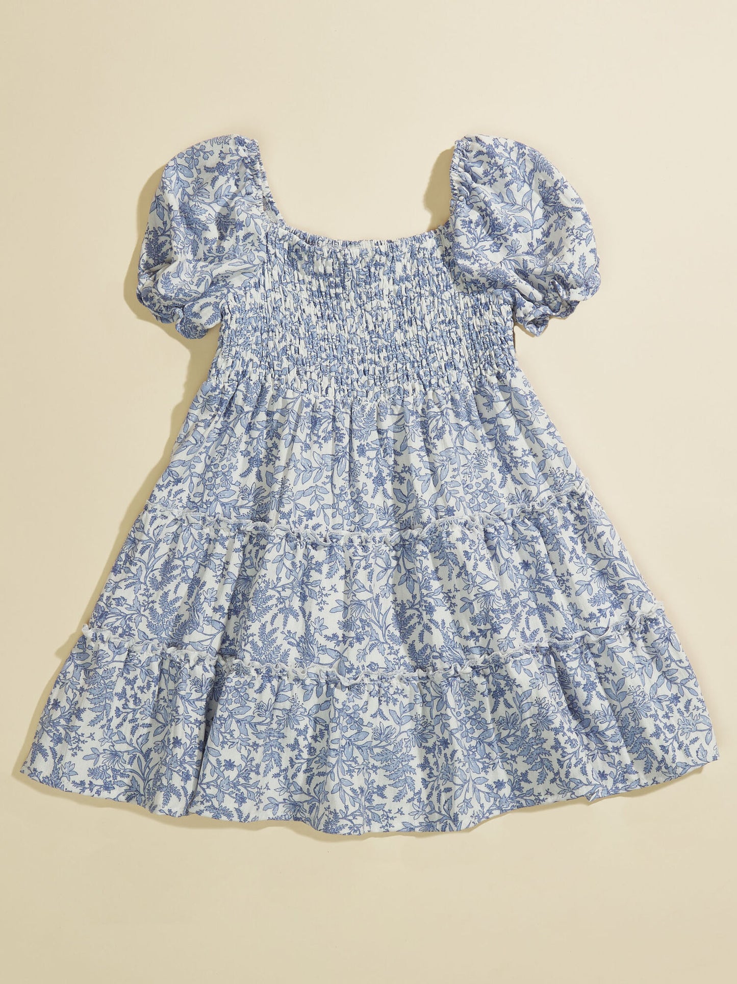  Evelyn Floral Toddler Dress