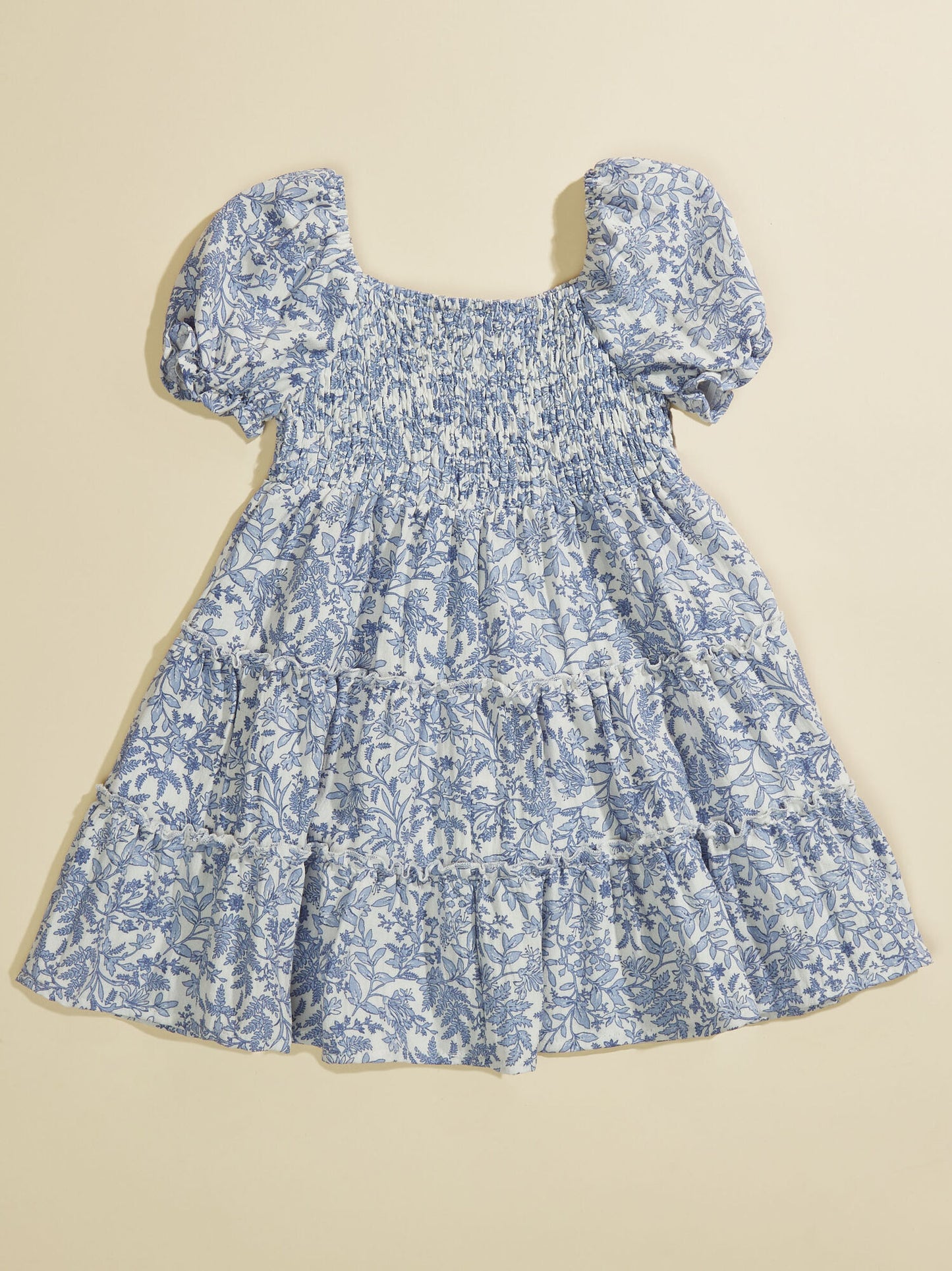  Evelyn Floral Toddler Dress
