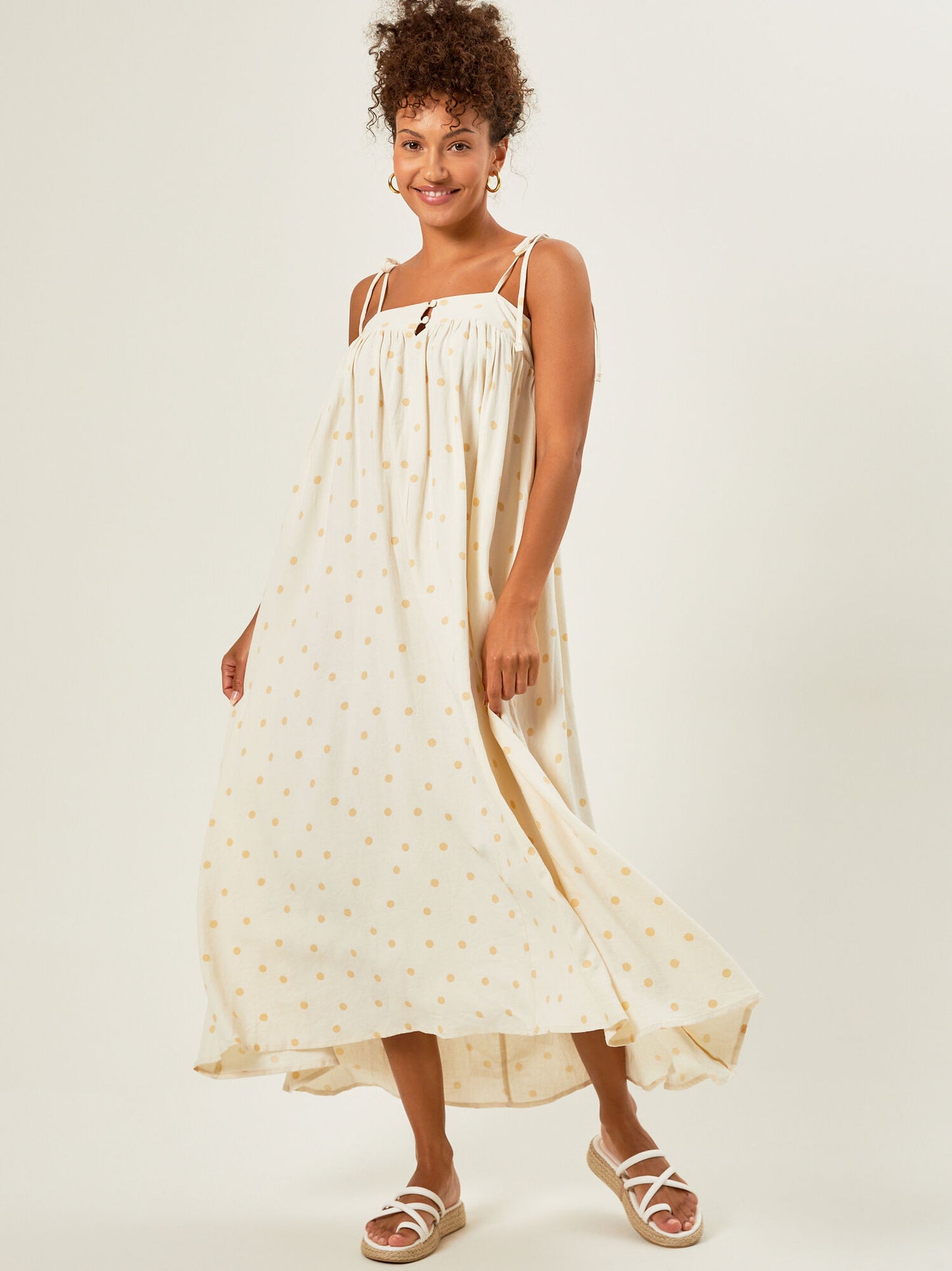 Katelyn Polka Dot Mama Dress By Rylee + Cru