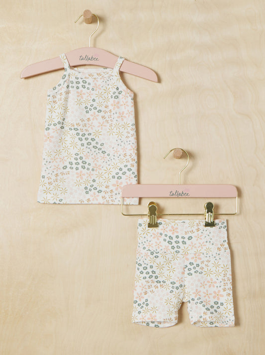  Elara Tank And Biker Shorts Set
