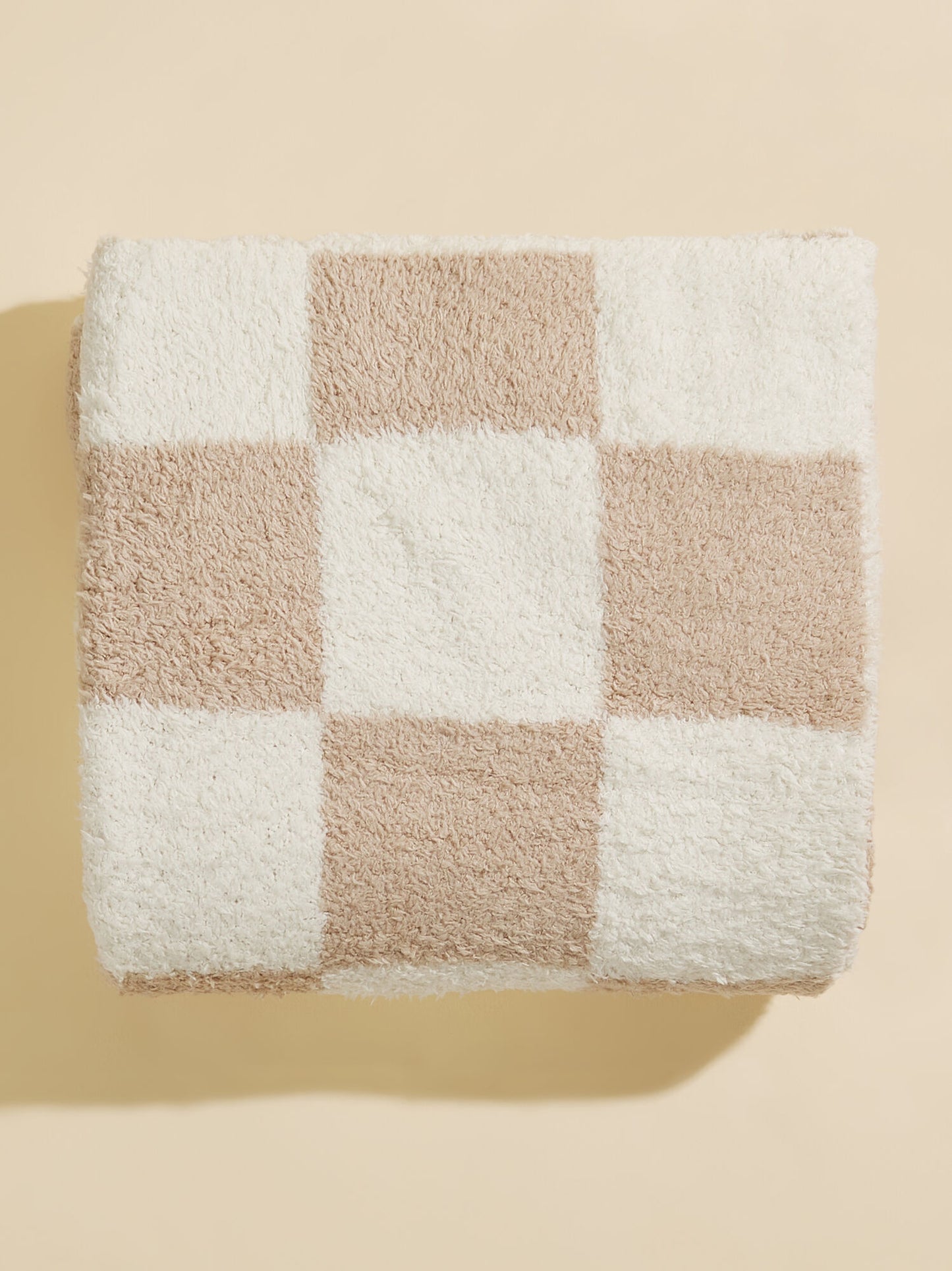  Checkered Plush Blanket
