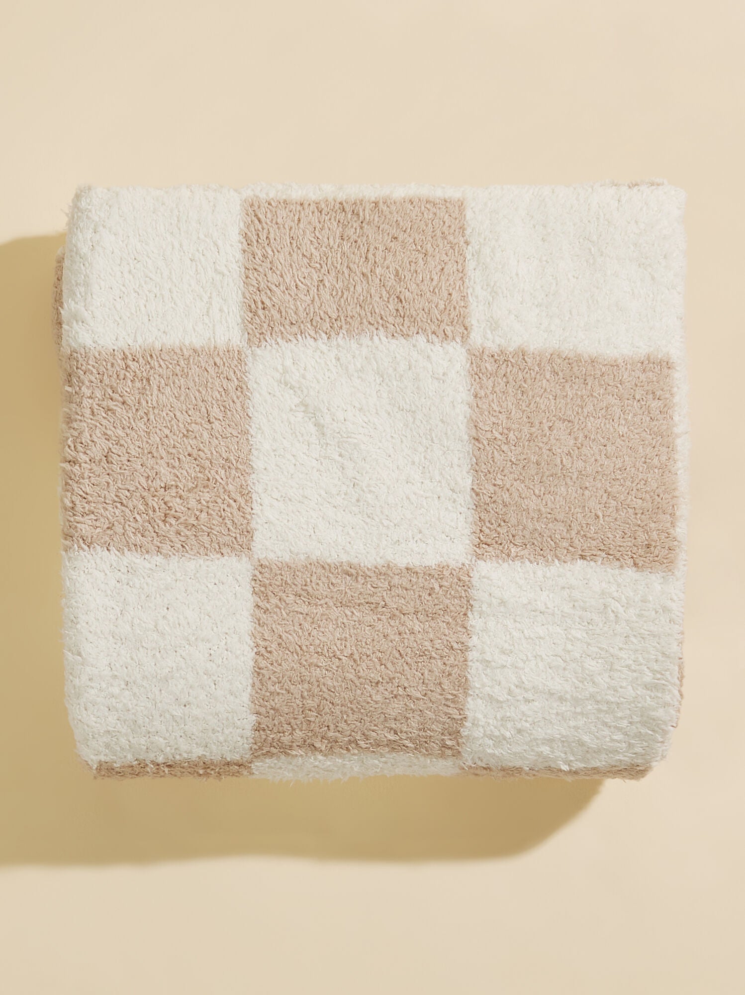  Checkered Plush Blanket