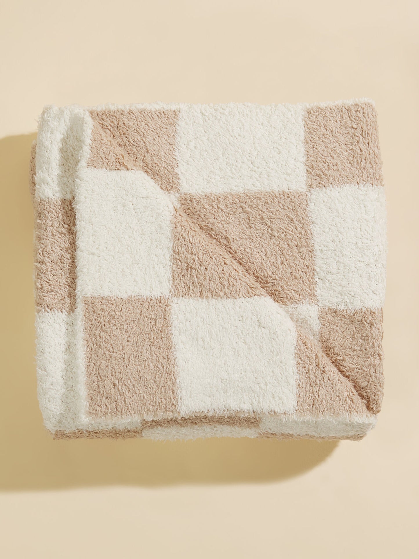  Checkered Plush Blanket