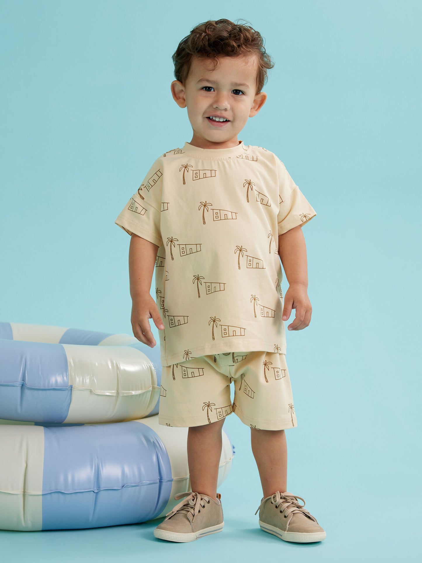  Beach Vacation Shirt And Shorts Set