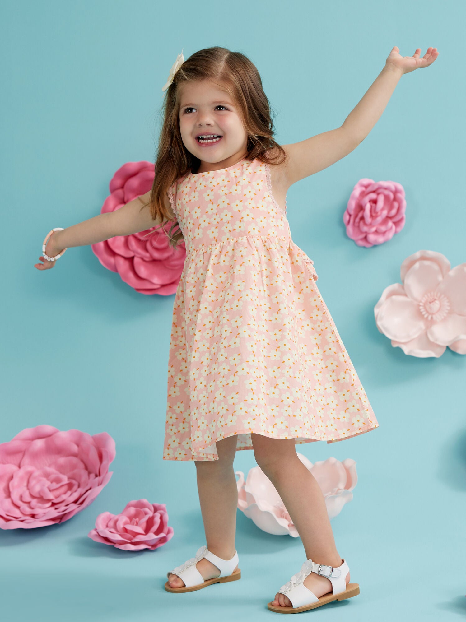  Carla Floral Ruffle Dress
