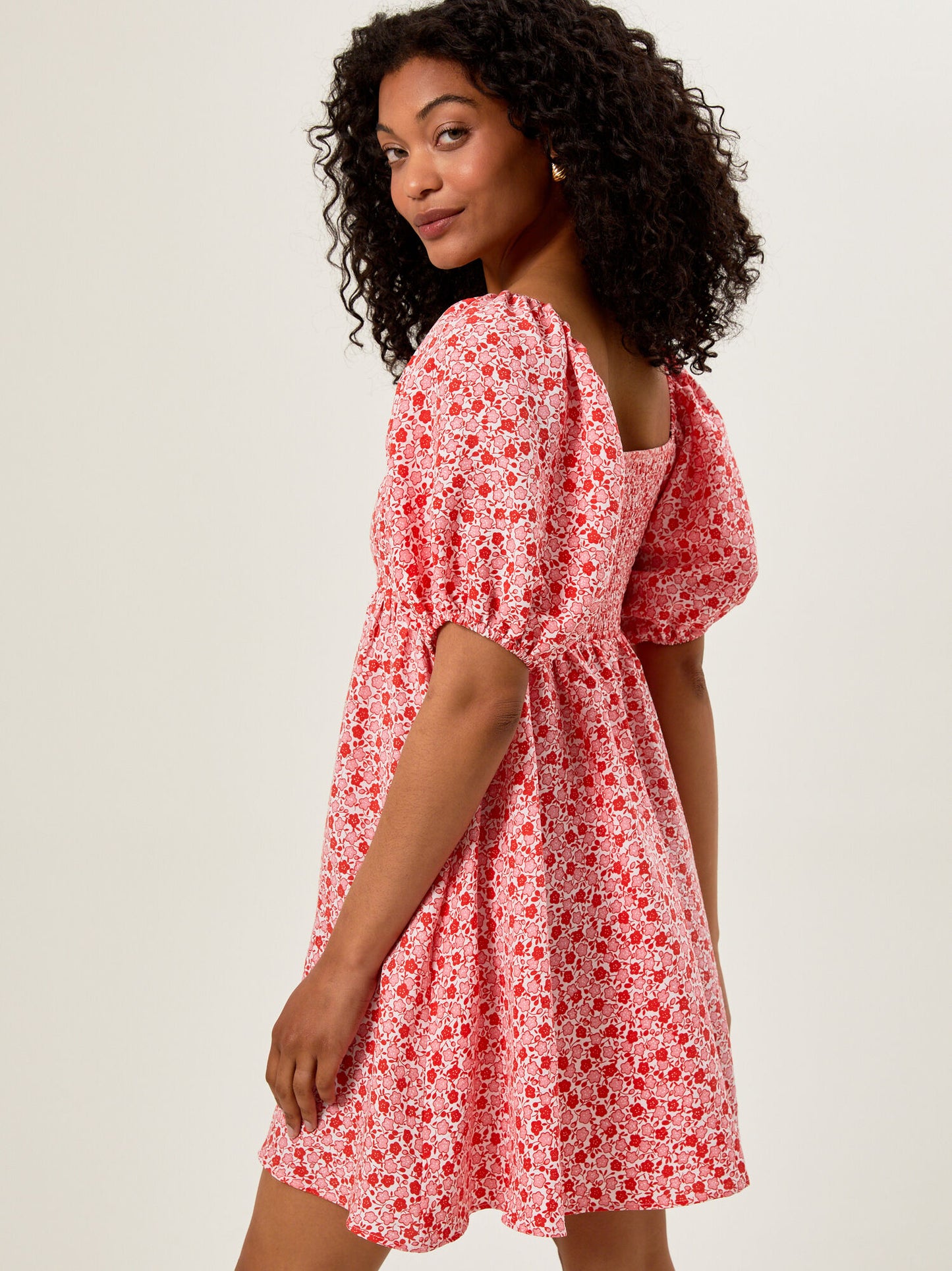  Kendra Floral Smocked Mama Dress