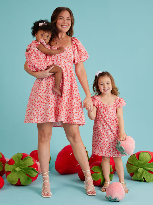  Kendra Floral Smocked Mama Dress