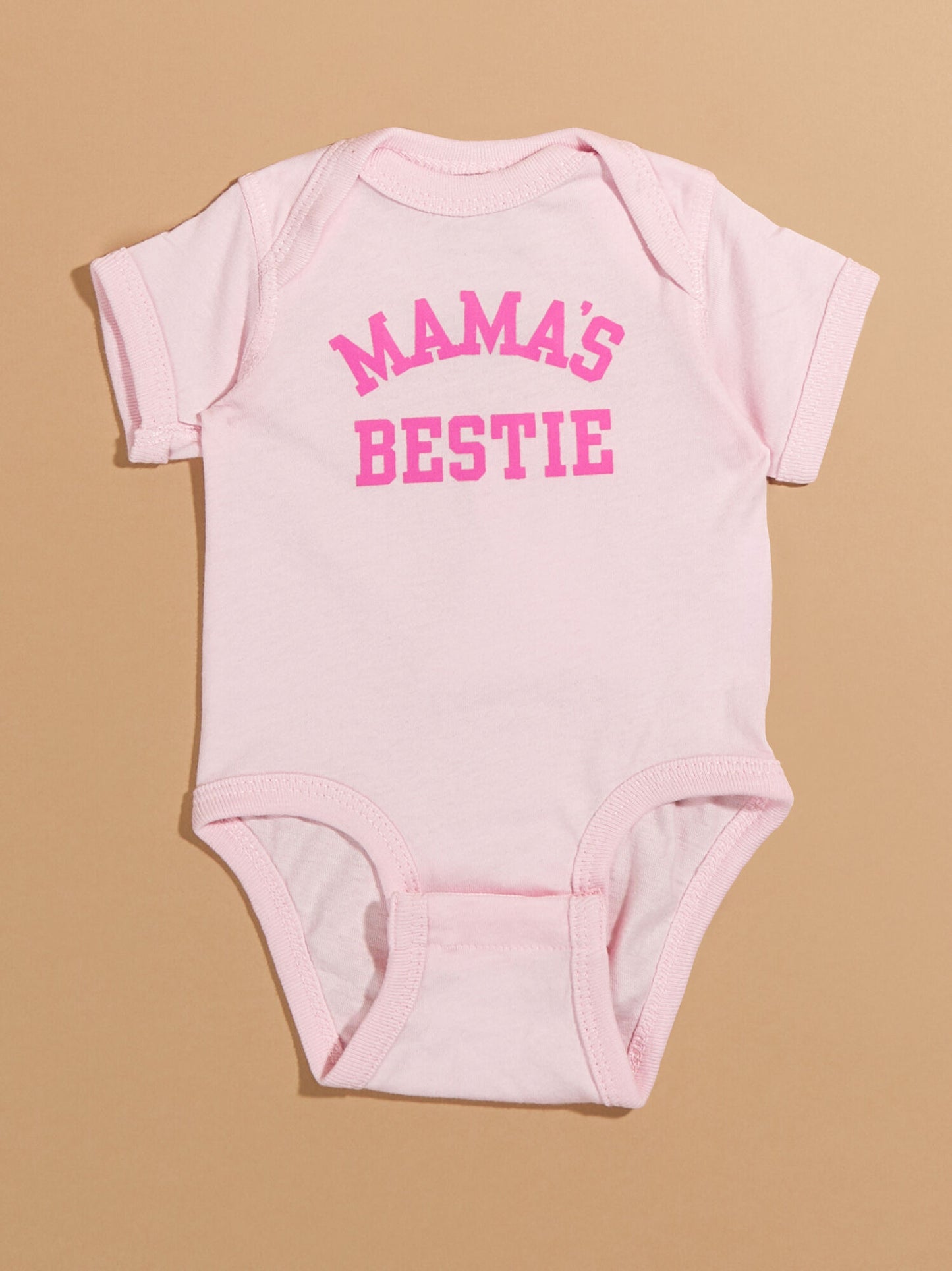  Mamas Bestie Graphic Bodysuit