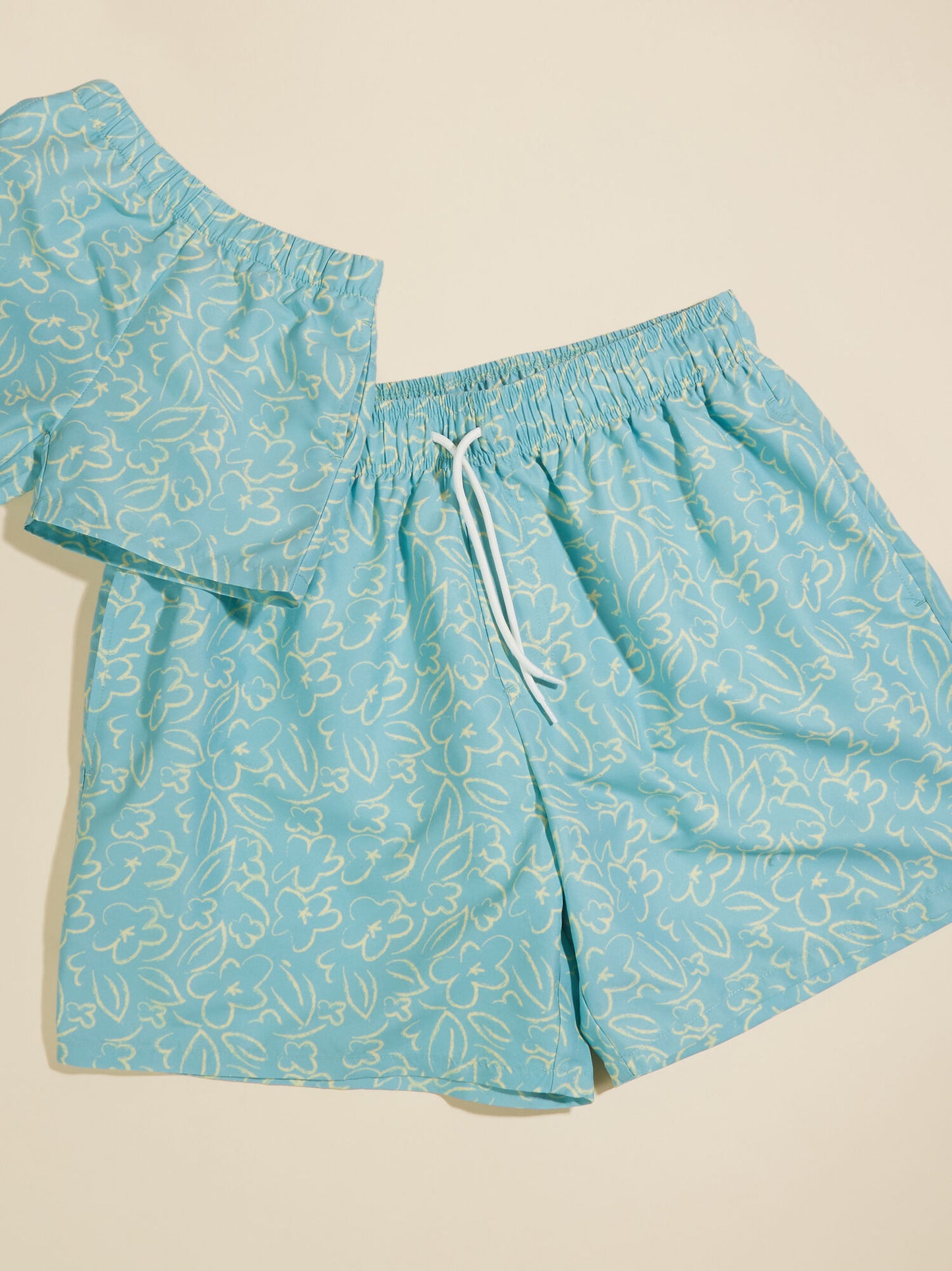  Sunset Surfer Dad Swim Trunks