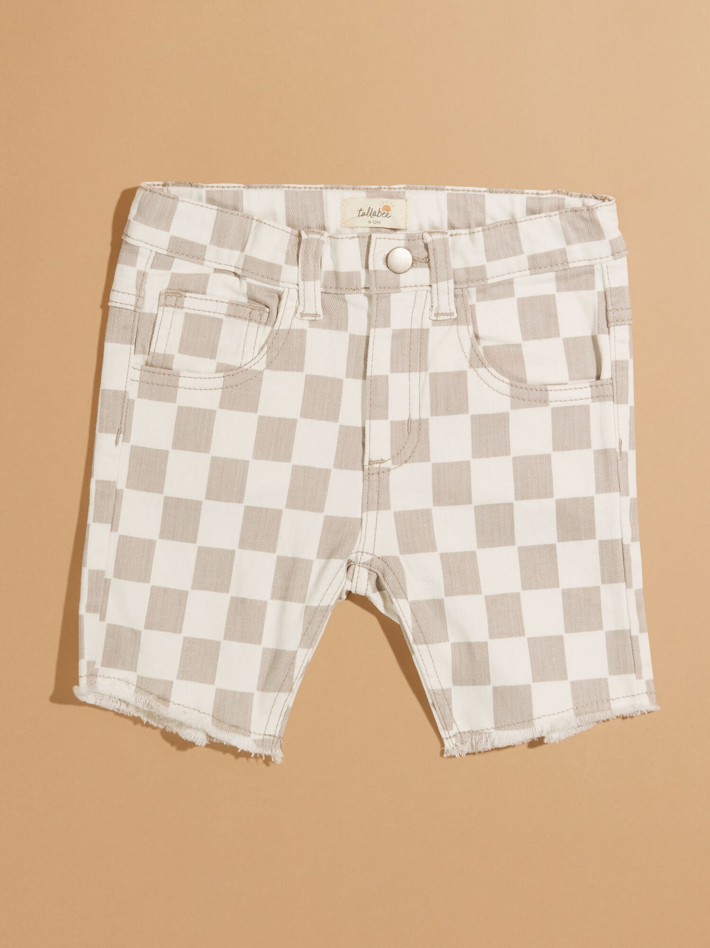  Ben Toddler Checkered Shorts